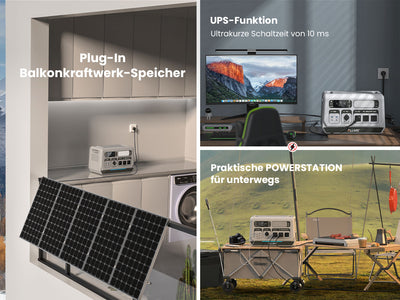 Tragbare Stromstationen vs. Generatoren